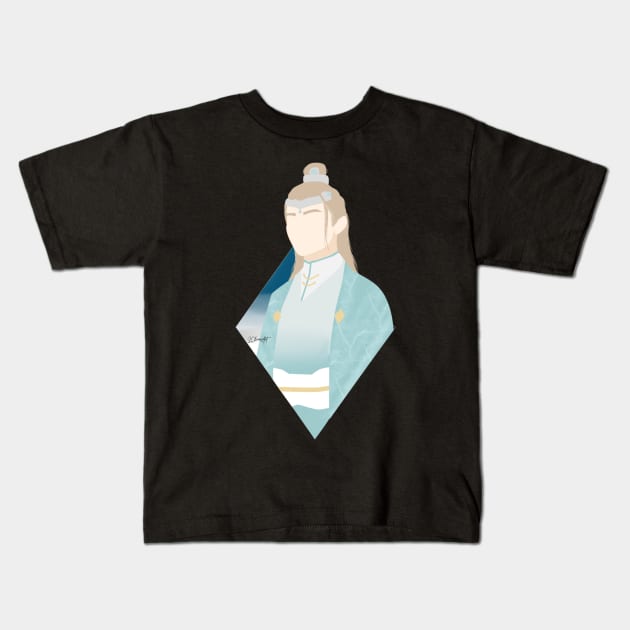 Hanxue gege 梅寒雪 - 2ha Kids T-Shirt by LChiaraArt